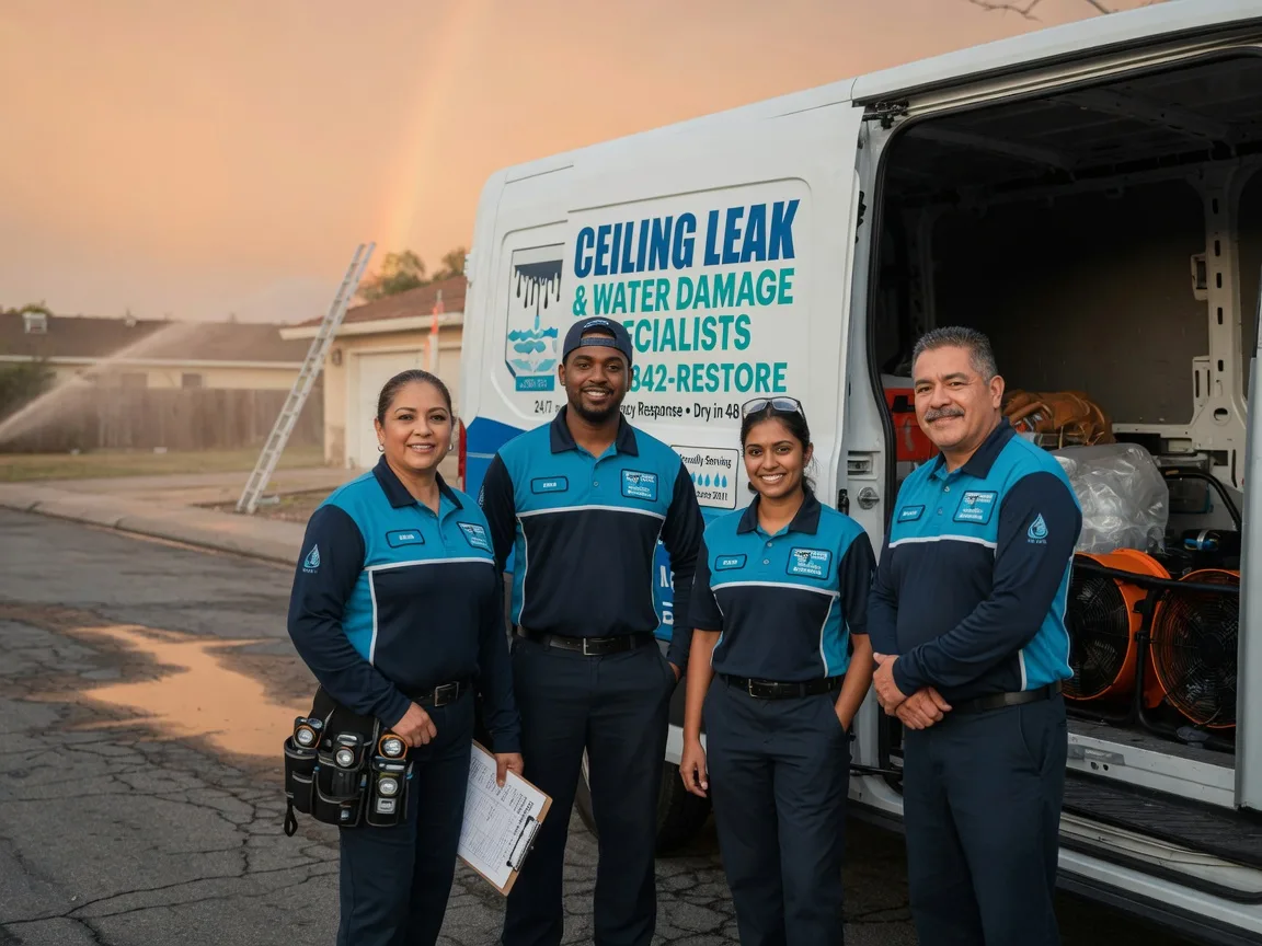 Ceiling Leak Cleanup company in Rex, NC